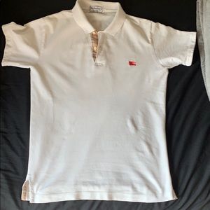 Vintage Mens Burberry Polo